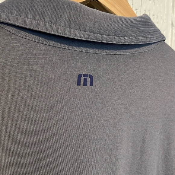 Travis Mathew Men’s Pima Cotton River Rafter Striped Polo - Large - Picture 5 of 9